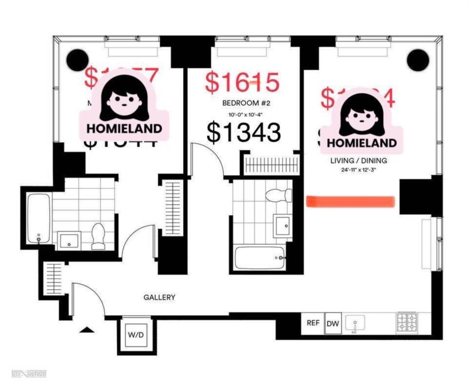 LIC Jackson park次卧1343