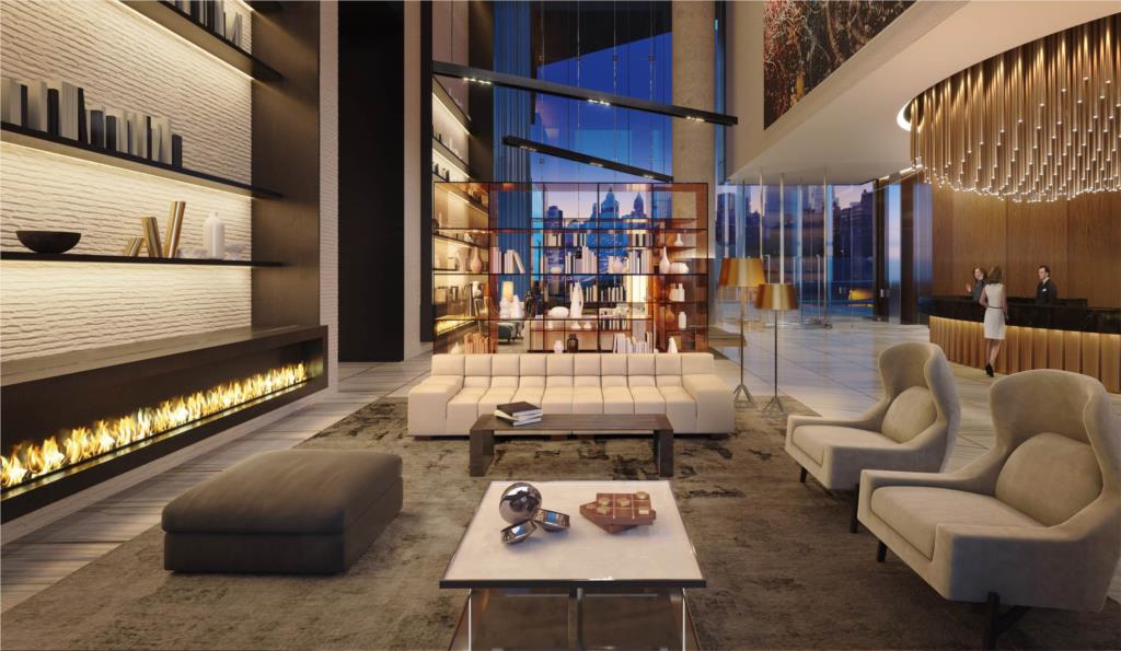 曼哈顿下东区毗邻SOHO 超豪华河滨玻璃巨塔