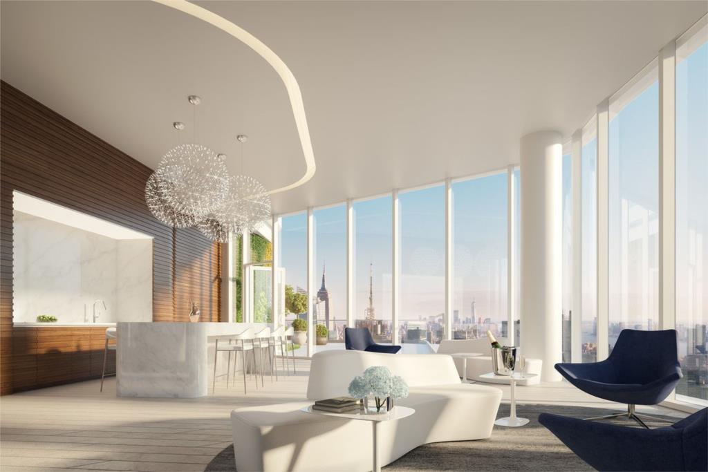 时代广场全新超豪华大楼 曼哈顿天际线璀璨灯塔