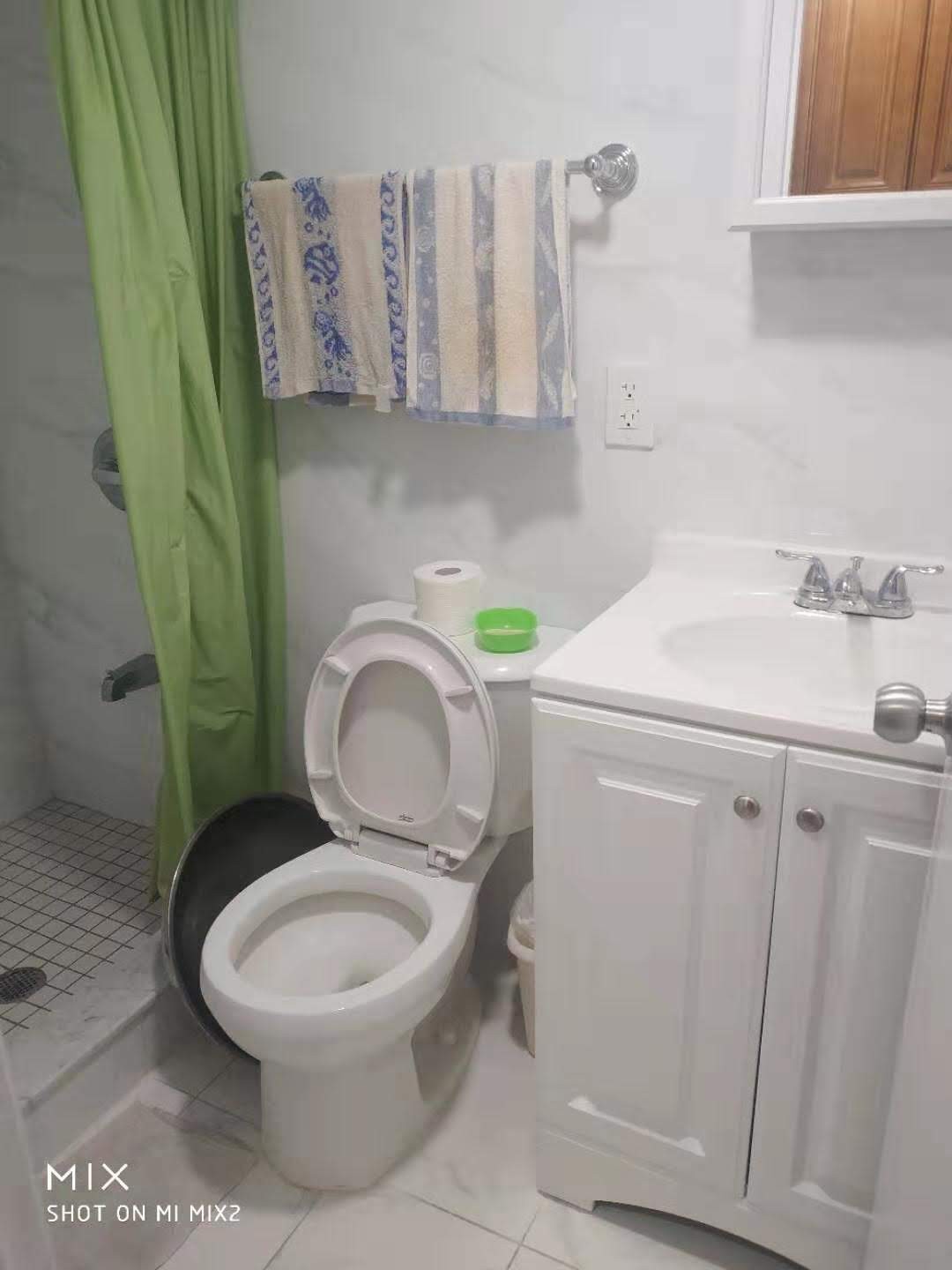 法拉盛 独立出入小型1室1厅1卫月租1100。环境安静，