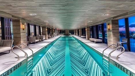 纽约曼哈顿中城豪华公寓一室一厅出租_4500/月可短租