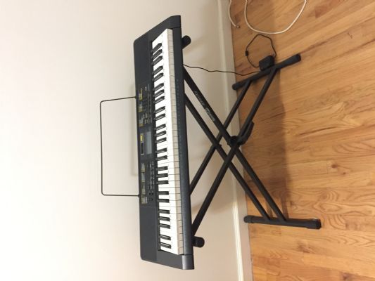 Casio 电子琴包括琴架 [电子琴]