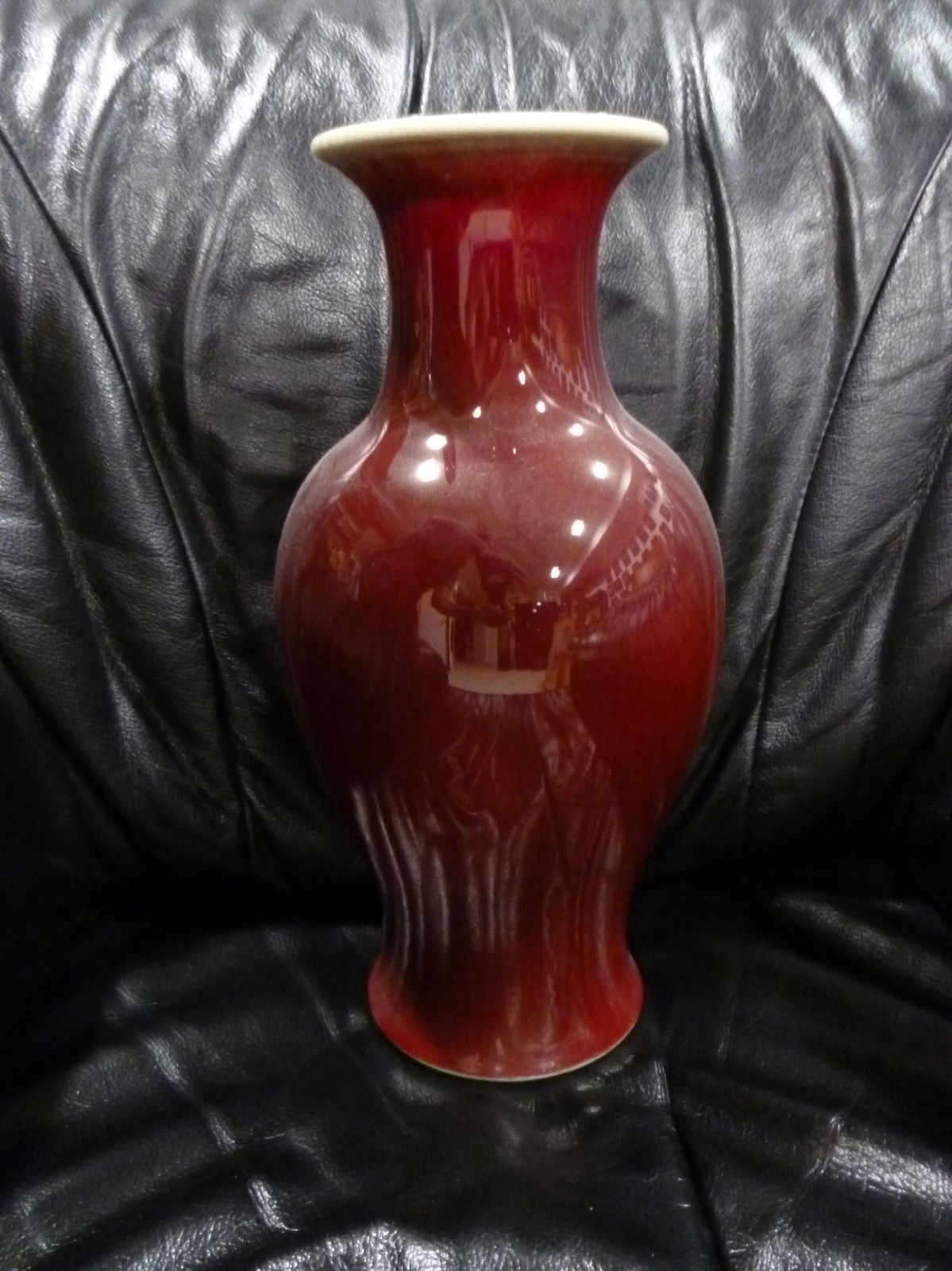 壮观的古老古董中国牛血桑德牛夫瓷器14