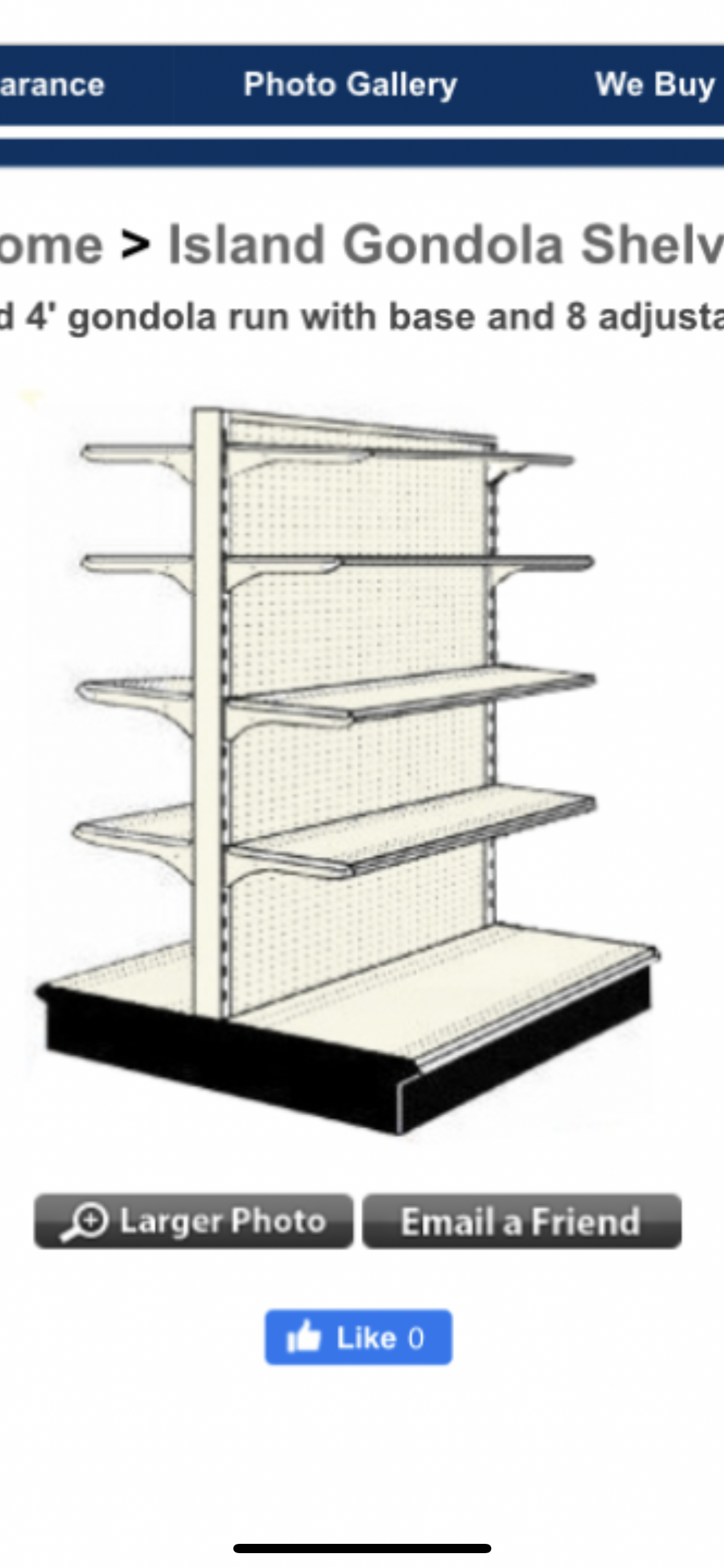 二手货架出售 [商品买卖]