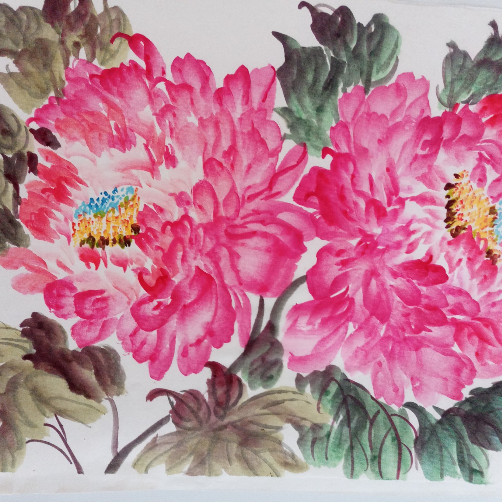Chinese painting peony (original) [Chinese painting peony]