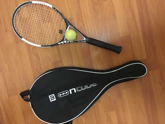 EUC Wilson Ncode N6 Head Size 95 Sq In Tennis Racquet 4 12 Grip 16x18 25 sunnyvale