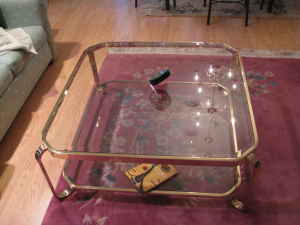 Elegant Glass Coffee Table