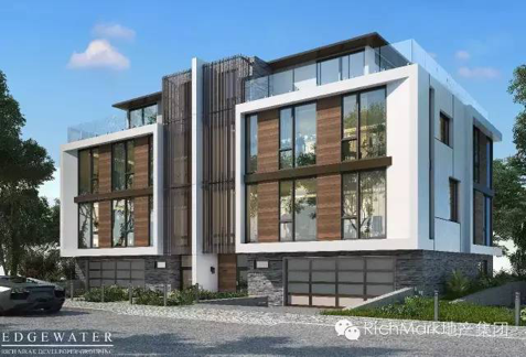 完美！哈德逊沿岸全新奢华双拼别墅